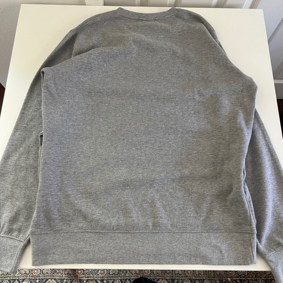 FSBN Mens XL Gray Sup?‎ Graphic Print Long Sleeve Pullover Sweatshirt - Picture 2 of 7
